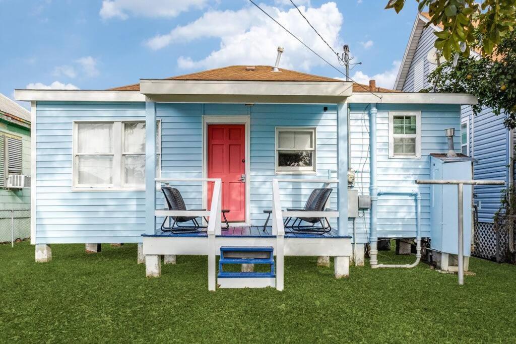Cozy Sea Breeze Bungalow - 2 Mins To The Beach Galveston Ngoại thất bức ảnh